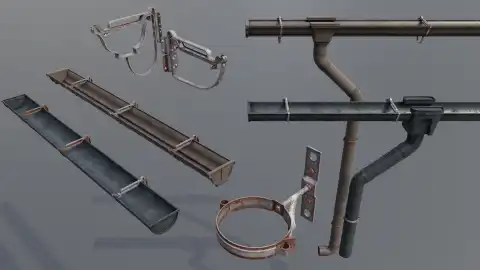 Rain Gutter Pack 1